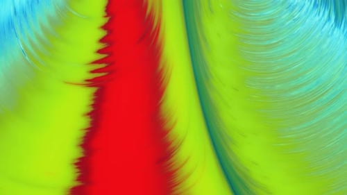Abstract Colorful Streams Rotating and Blending Seamlessly