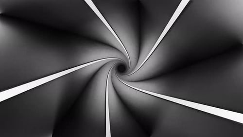 Abstract Spiral Background Animation of Seamless Loop Rabbit Hole Twisted Light Streaks Effect VJ