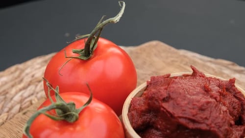 Tomato Paste Close Up