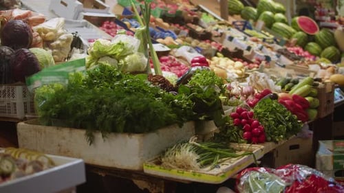 Food Shopping Market Vegetables Delivery Online Shop Buying Tomato Cucumber Pepper Broccoli in
