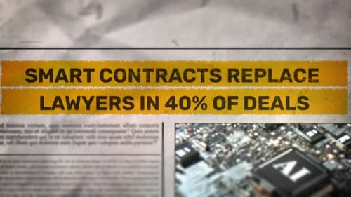 Les contrats intelligents remplacent les avocats dans 40 % des transactions