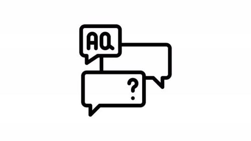 Symbol für animierte Sprechblasen