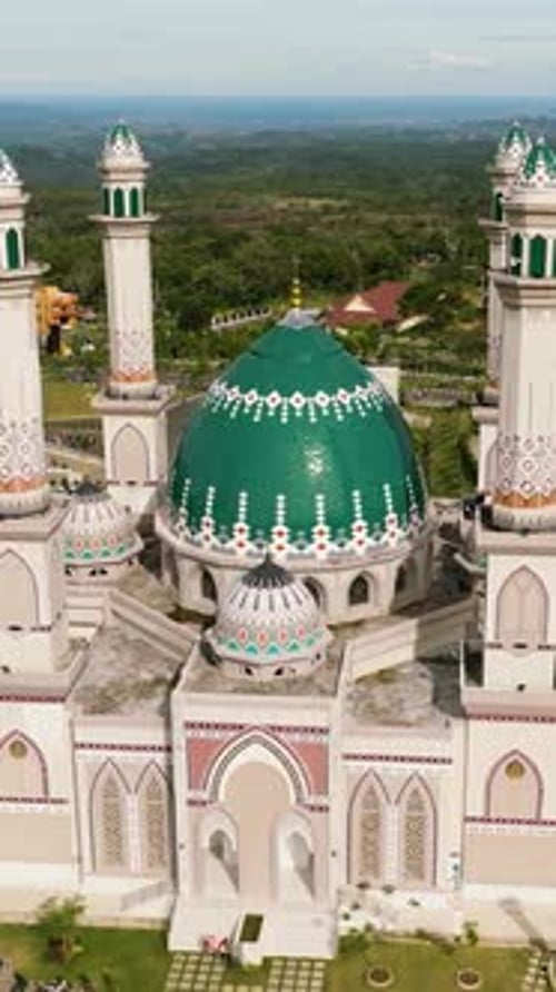 Mosquée du nord de Sumatra en Indonésie