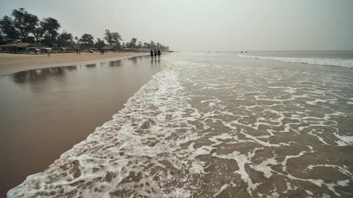 Tropical Beach of Arambol Goa State India