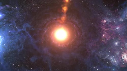 Galaxy with Cosmic Trail