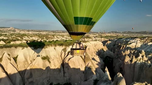 Aerial View Hot Air Baloons in Turkey 4 K