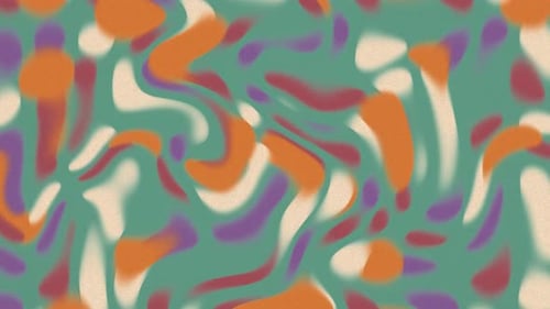 Colorful Swirls Animated Background