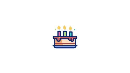 Cake Animated Icon