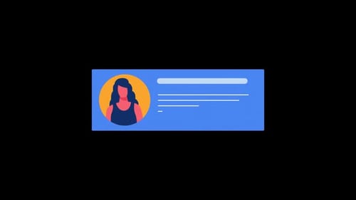 Freelancer Profile Icon Animation