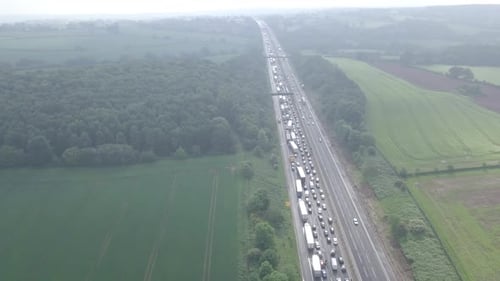 Road Closure on M4 motorway pt 3