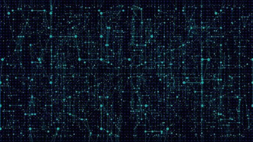 Abstrakter digitaler Plexus-Hintergrund und Linien, Punkte, Netzwerkverbindung, Wissenschaft und Technologie. 5486