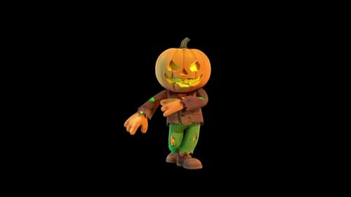 Pumpkin Man Salsa Heat Dance