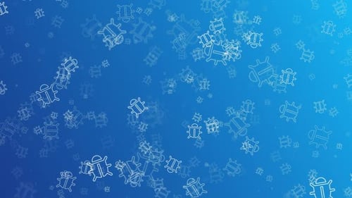 Bug Icon Background Loop