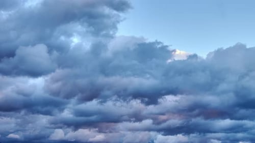 The Clouds Move Fast at Dusk