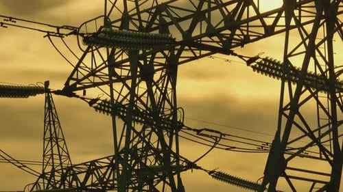 Subestación eléctrica de alta tensión