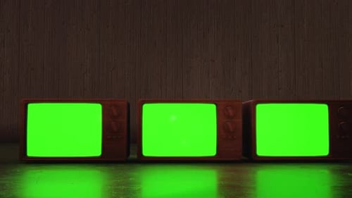 Retro Green Screen Tv 2