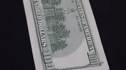 US Currency, $100 bill.