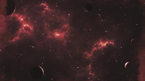 Yellow Galaxy Stars Animation