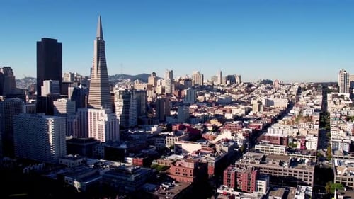 San Francisco Aerial Drone View