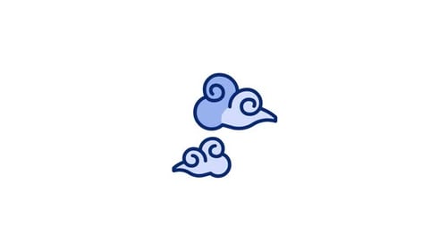 Chinesecloud Animated Icon