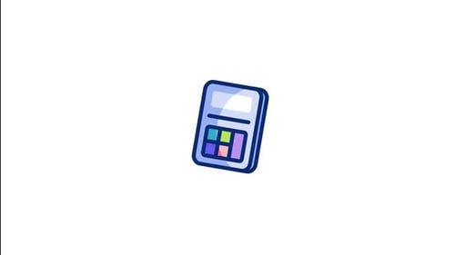 Calculator Animated Icon