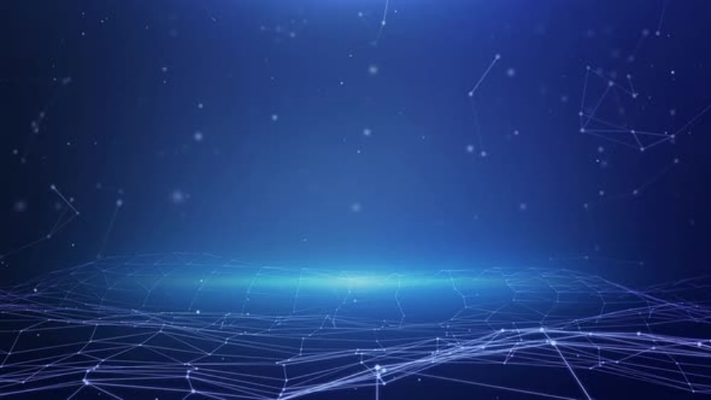 Abstract Digital Network Grid Wavy Background, Backgrounds Motion ...