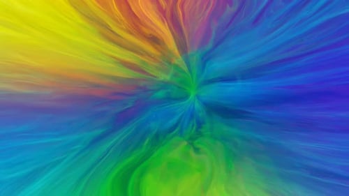 Rainbow Liquid Gradient