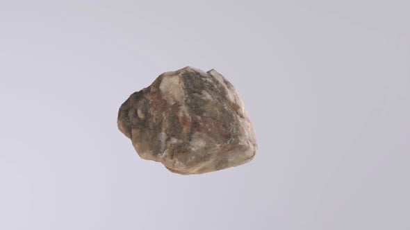 Irregular Shaped Rock on Plain Background, Backgrounds Motion Graphics ...