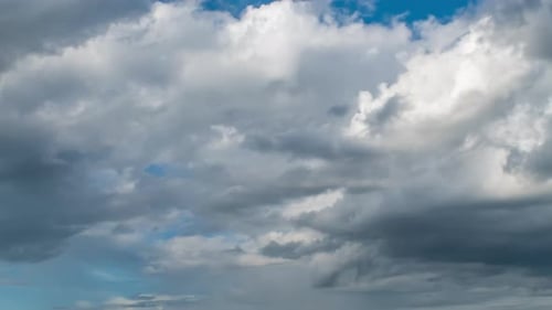 Dramatic Time-Lapse of Clouds Passing