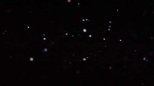 Particles black background