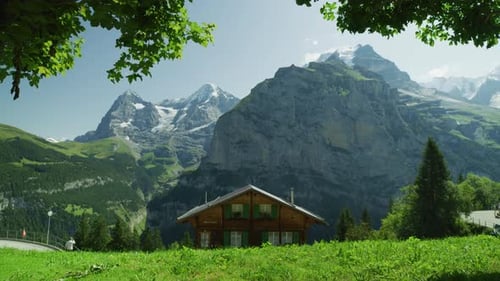 Bernese Alps seen from Murren
