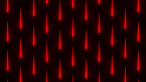 Red Neon Lights Drops Background Vj Loop In 4K