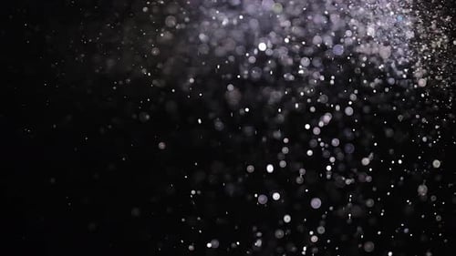 particles black background
