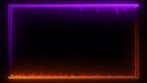 Rechteckige Borderschleife in Neongrün und Gold V20