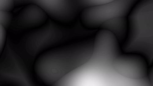 Abstrakte Graustufenwirbel, wellenförmige Formen, einfarbige Textur, digitale Kunst