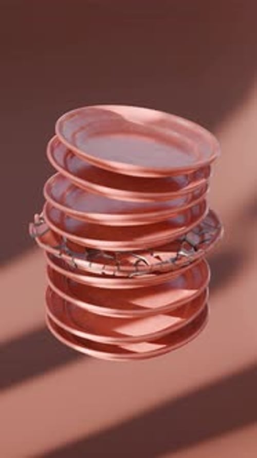 3D Animation of Breaking Plates