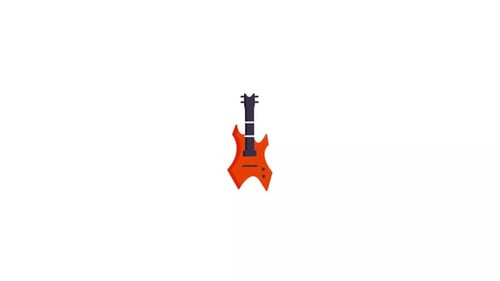 Metal Music Icon Animation