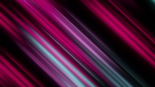 Dynamic Magenta Teal Neon Speed Lines Loop