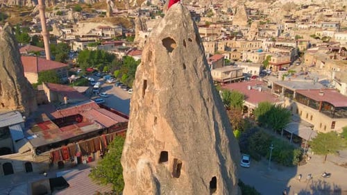 Améliorez votre expérience visuelle avec cette captivante Vidéothèque aérienne de Göreme, Cappadoce, Turquie