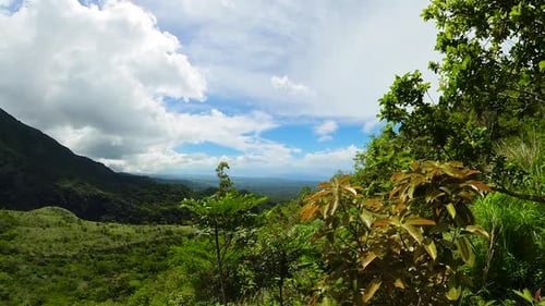 Montaña en Negros Oriental, Filipinas