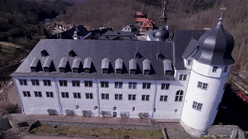 Stolberg Castle tilt up In The Harz In Germany