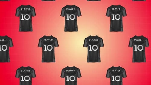 Football Player Jersey Number 10 Sport Background
