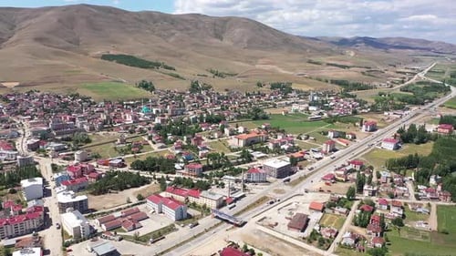 Aerial View Of Yildizeli Town Of Sivas City 2