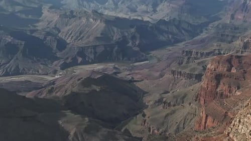 Cinematic Aerial Helicopter Footage of Grand Canyon National Park in Arizona