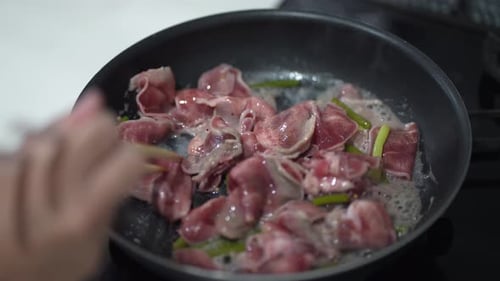 How to grill pork tongue