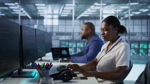 Focus on Man in Server Hub Office Using Artificial Intelligence