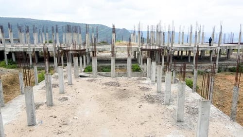 African engineer inspector surveillance operating drone pilot. Drone pilot engineer uav copter techn