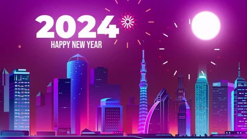 Frohes neues Jahr 2024