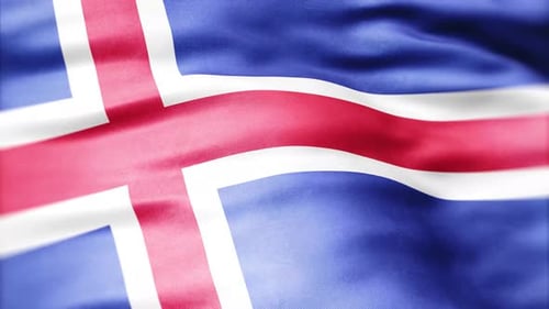 Fond de texture de drapeau personnalisé de l'Islande
