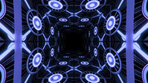 Light Decoration Tile Square Tunnel Loop